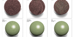 spherical ZFP images showing progression of in-line floating point compression
