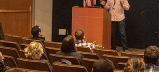 Jay Thiagarajan presents at the BASCD conference