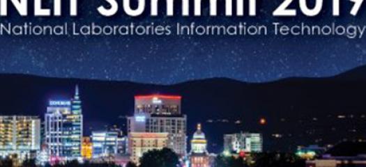NLIT 2019 logo over a starry night sky