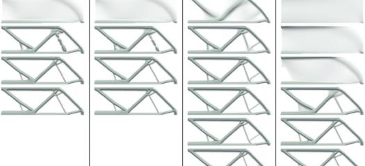 four columns of iterative optimization of a structure