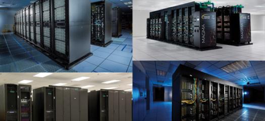 collage of four LLNL supercomputers