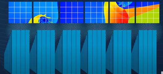 screen shot of finite element method animation from the video