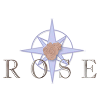 ROSE compiler logo, which is a compass rose