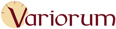 Variorum logo