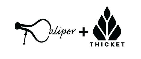 Caliper + Thicket logos