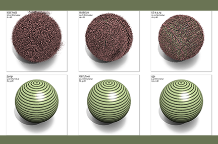 spherical ZFP images showing progression of in-line floating point compression