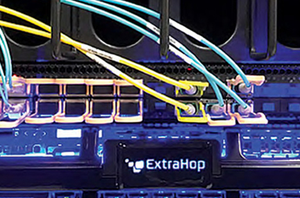 photo of the ExtraHop installation