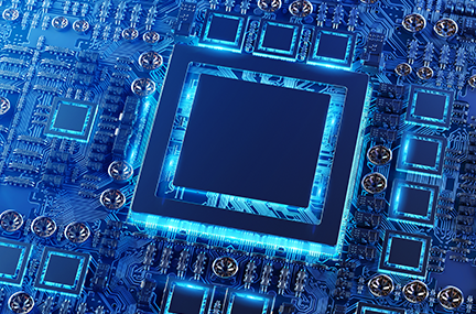 Adobe Stock image of a generic GPU viewed close up on a circuit board