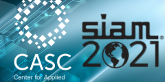 CASC and SIAMCSE logos side by side
