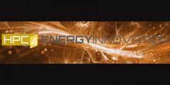 abstract fibers swirling with HPC4EnergyInnovation text