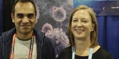 photo of two interviewees