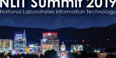 NLIT 2019 logo over a starry night sky