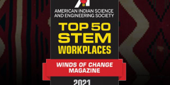 top 50 STEM workplaces logo