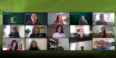 3x5 grid of people in video chat