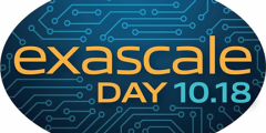 exascale day logo with the date 10/18