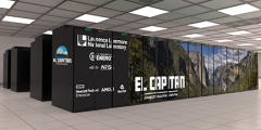 artist’s rendering of El Capitan in the machine room