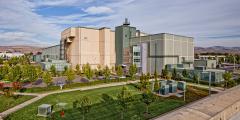 external view of the NIF building