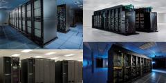 collage of four LLNL supercomputers