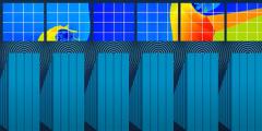 screen shot of finite element method animation from the video
